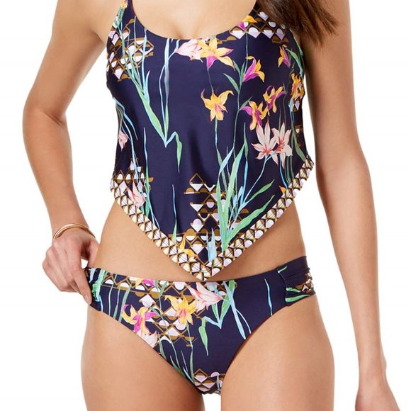 trina turk fiji floral one piece